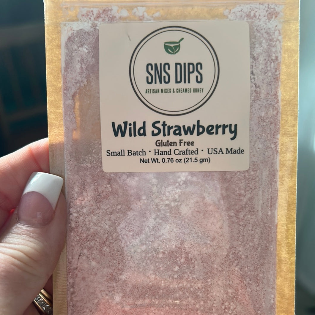 SnS Dips Wild Strawberry