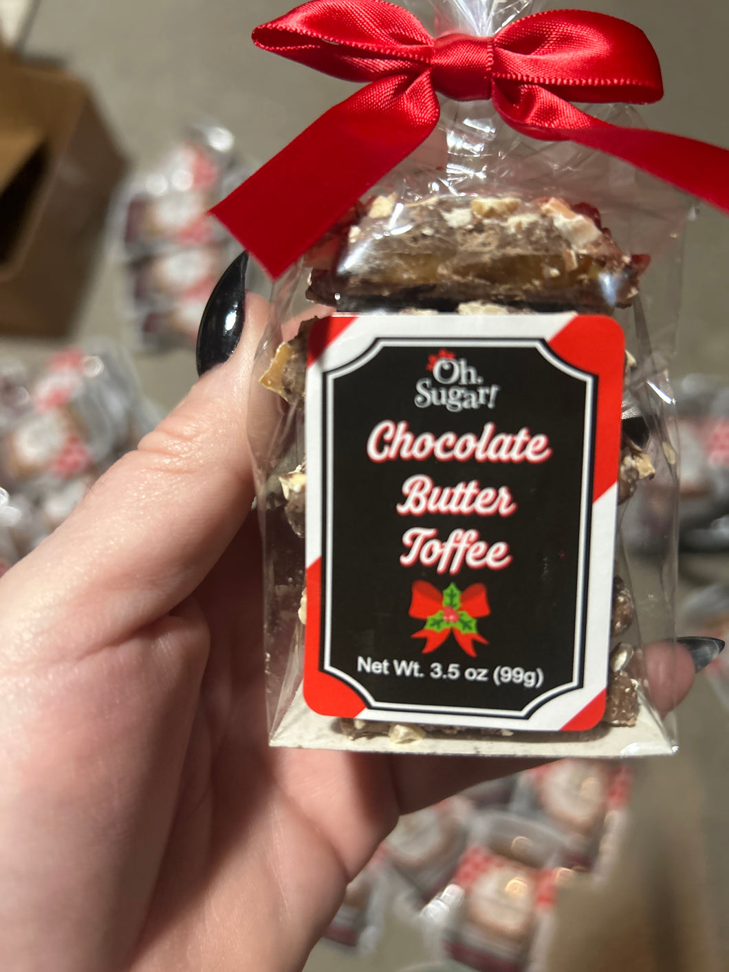 Oh Sugar chocolate almond butter toffee