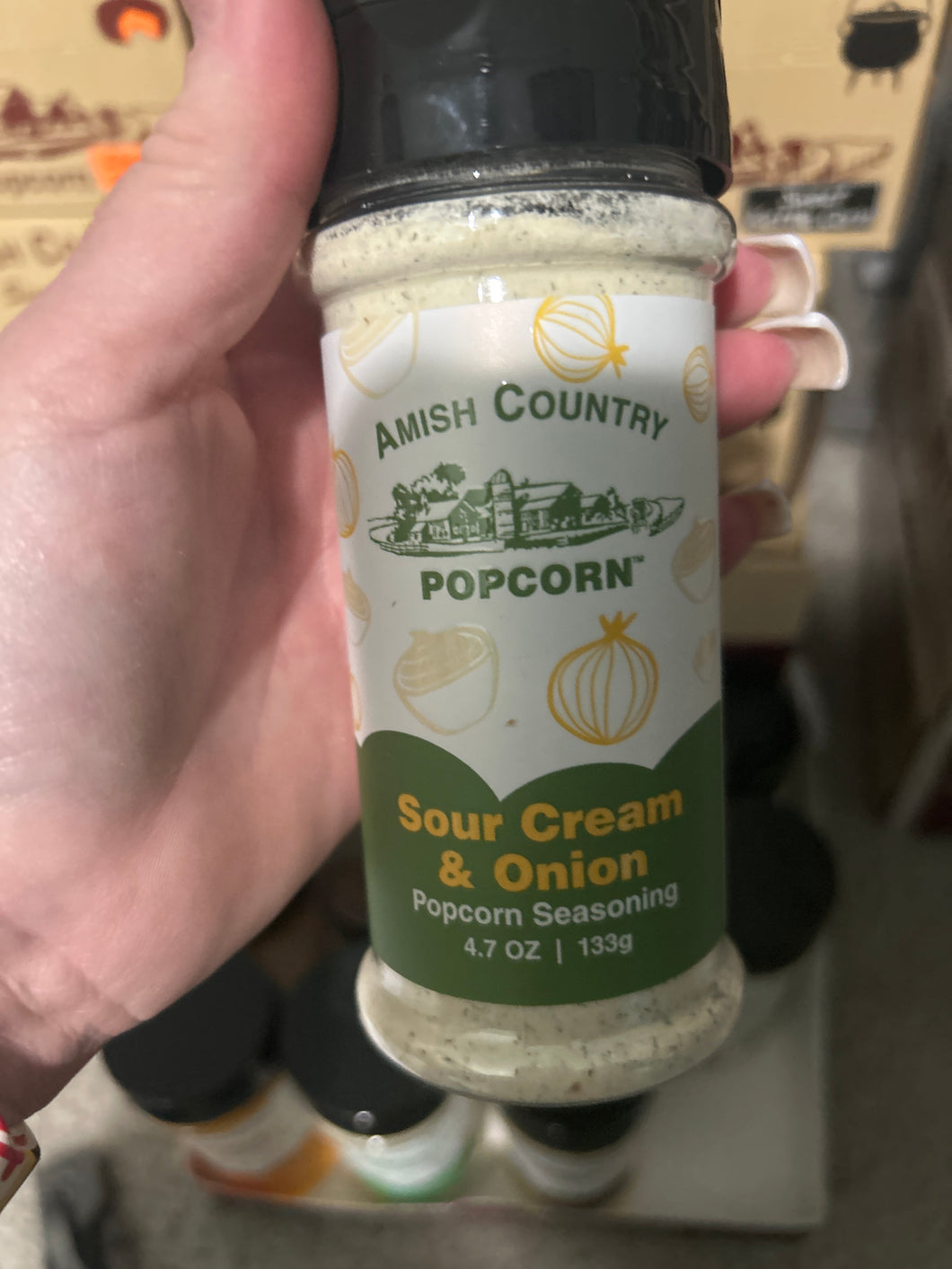 Amish Country sour cream and onion seasoning