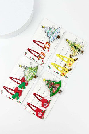 Christmas Hair Clips