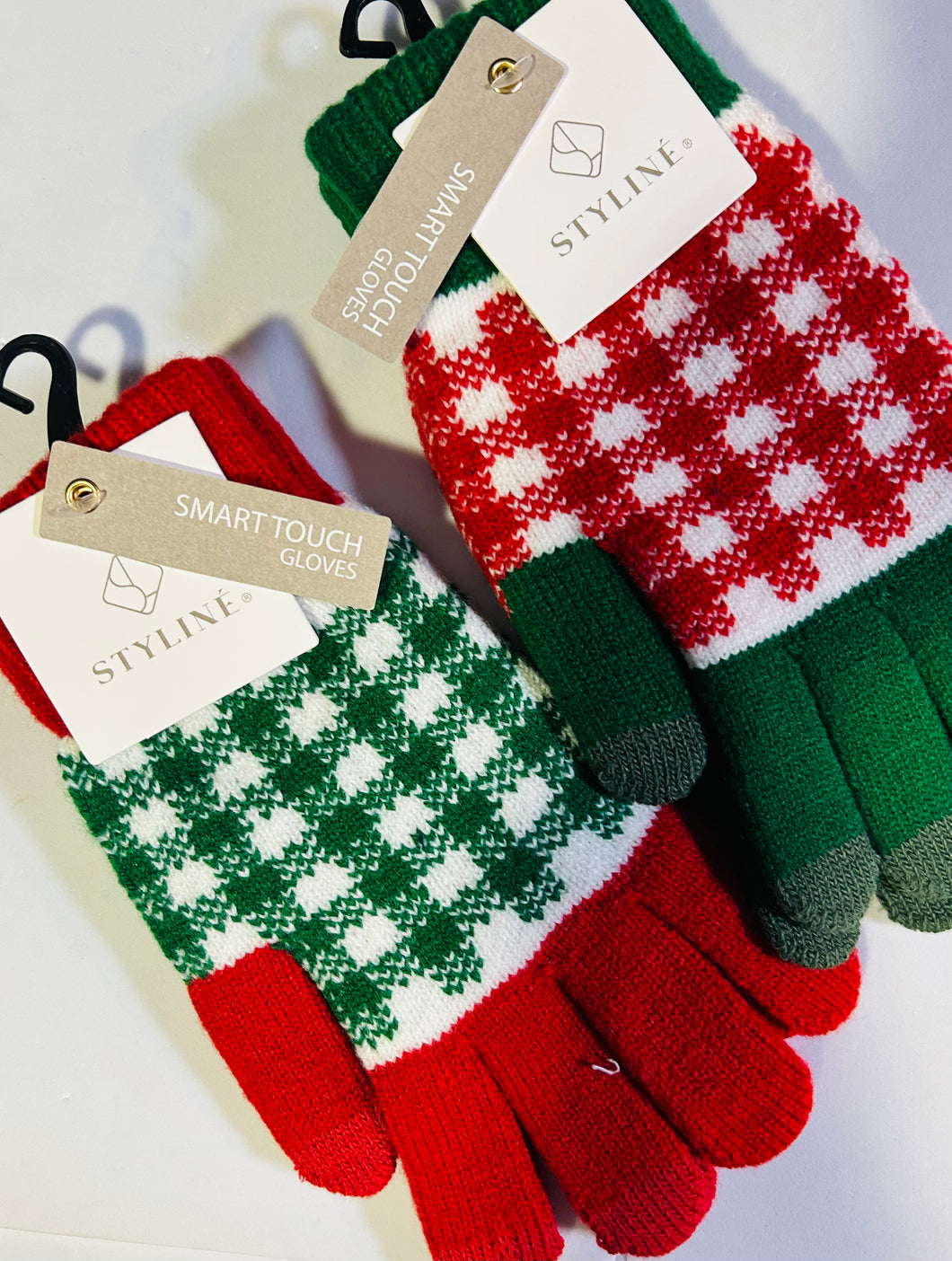 Christmas Plaid Gloves