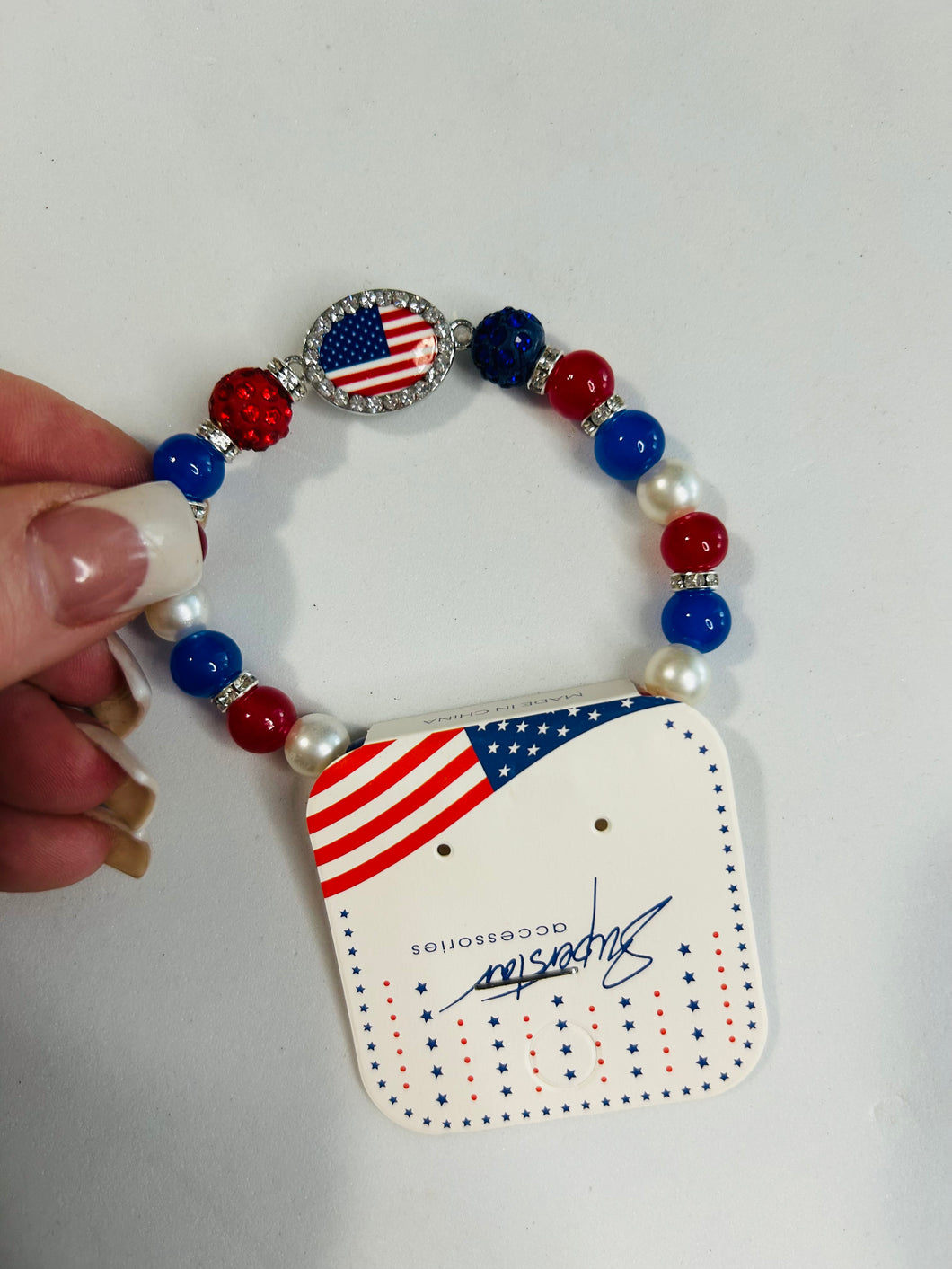 American Flag Bracelet