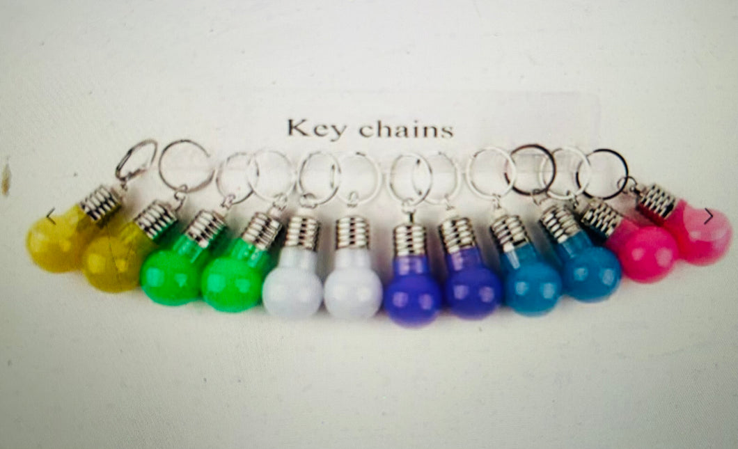 Light Bulb Keychain