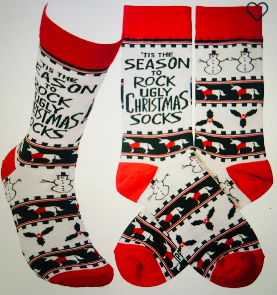 Christmas, ugly Socks