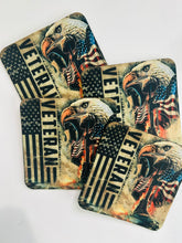 Load image into Gallery viewer, Americana 4pcs neoprene coaster set
