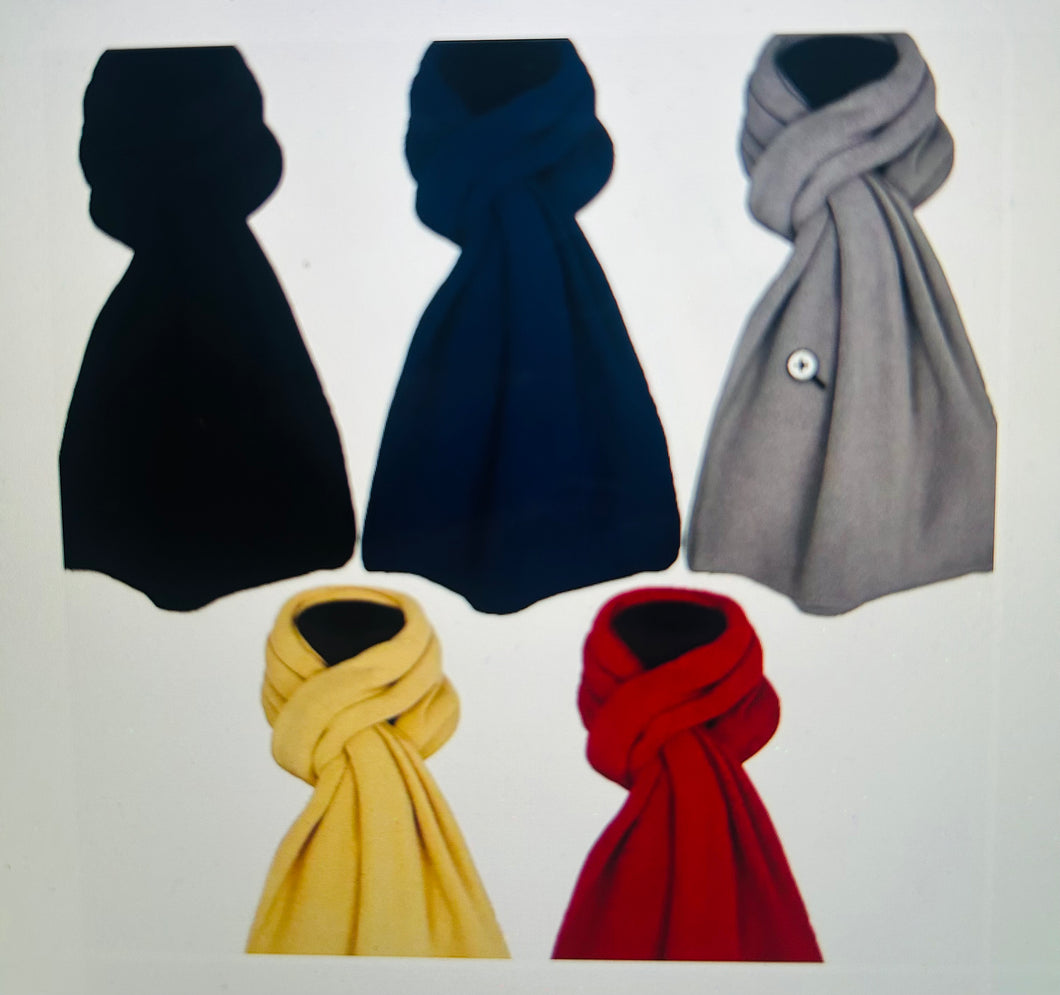 Unisex fleece scarf