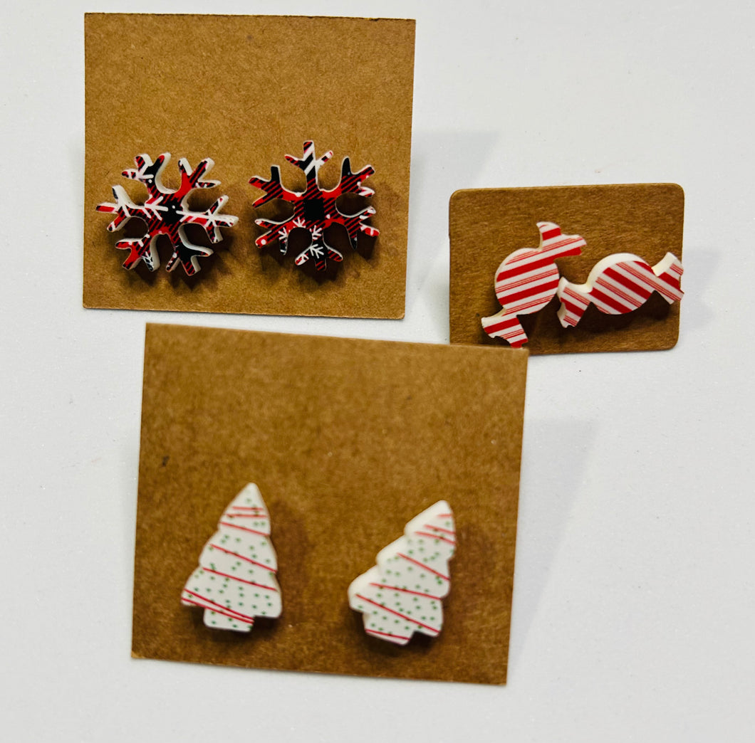 Christmas Stud Earrings