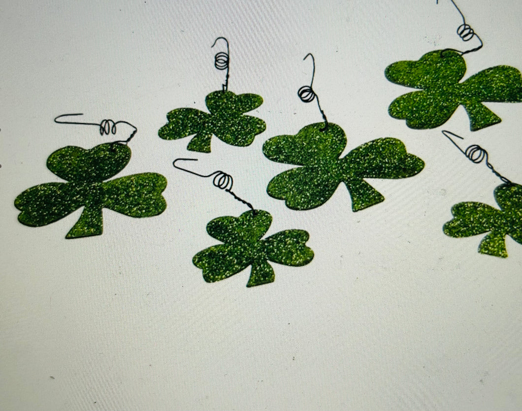 Shamrock Ornament Set