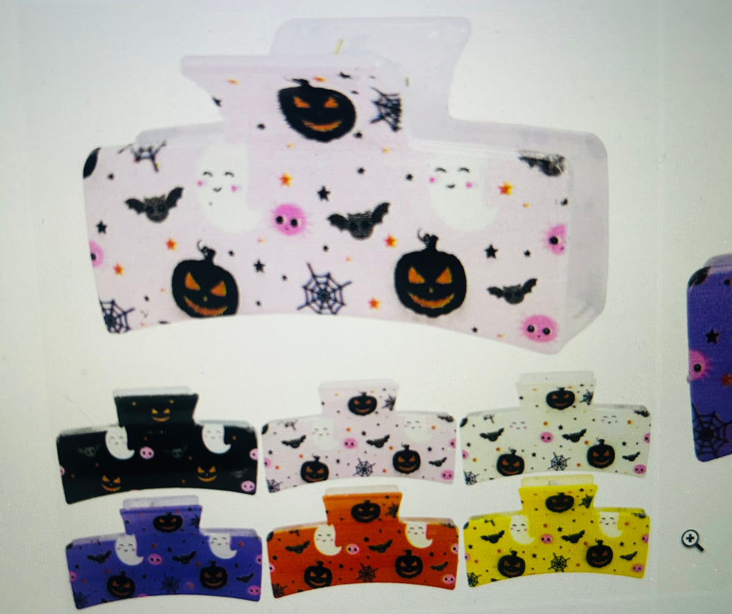Halloween hair clips