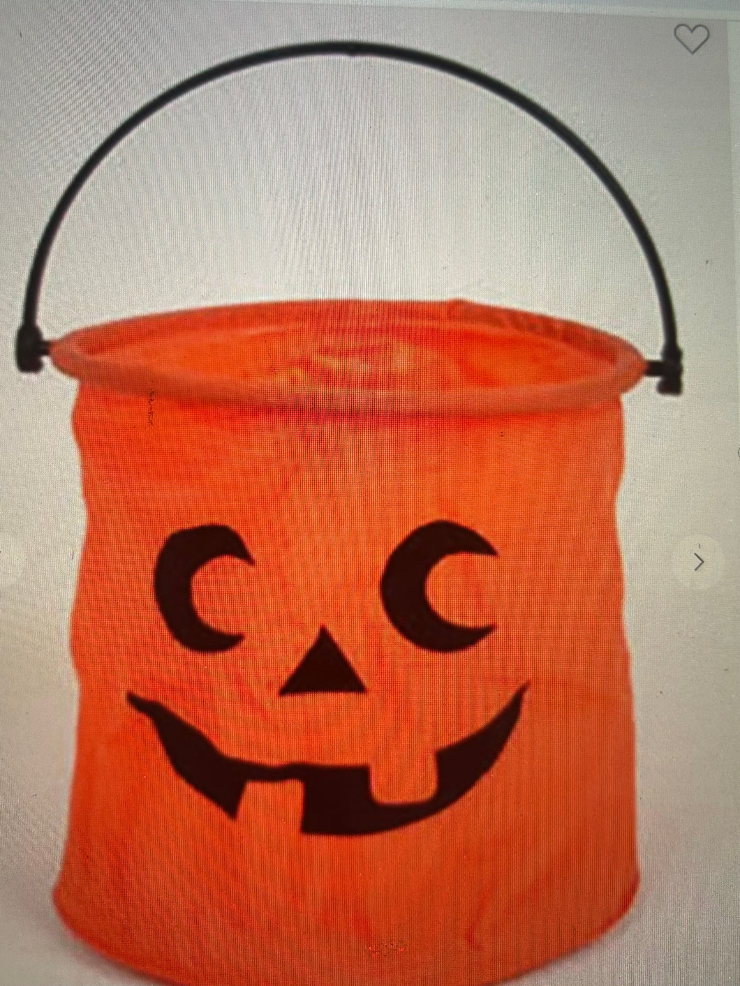 Trick or Treat foldable basket
