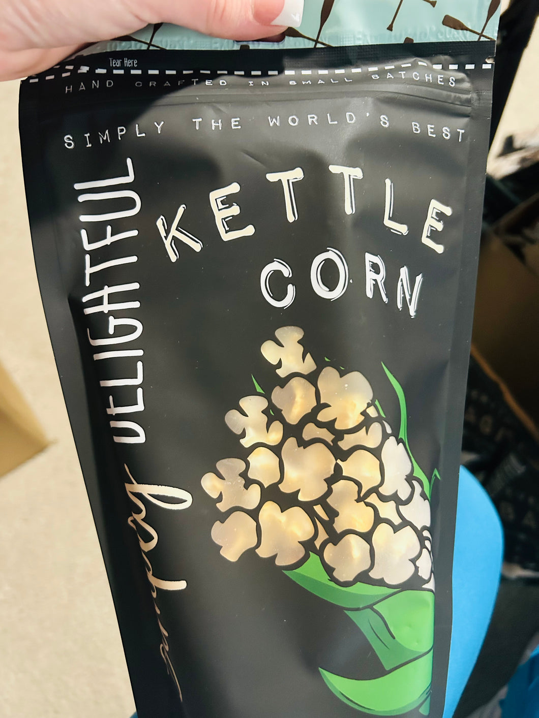 Simply Delightful Kettle Corn popcorn