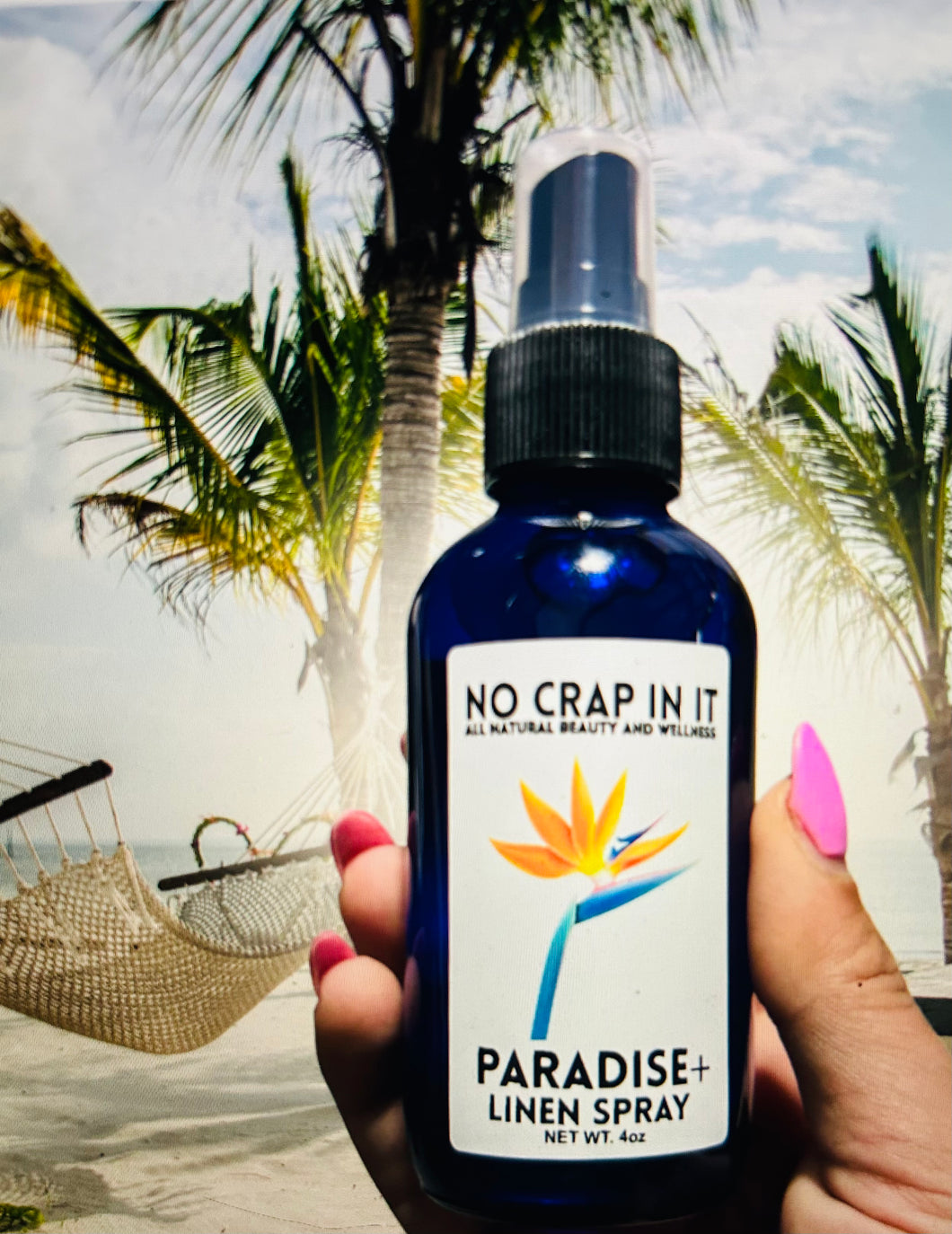 No Crap In It Paradise Linen Spray