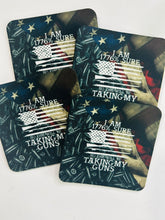 Load image into Gallery viewer, Americana 4pcs neoprene coaster set
