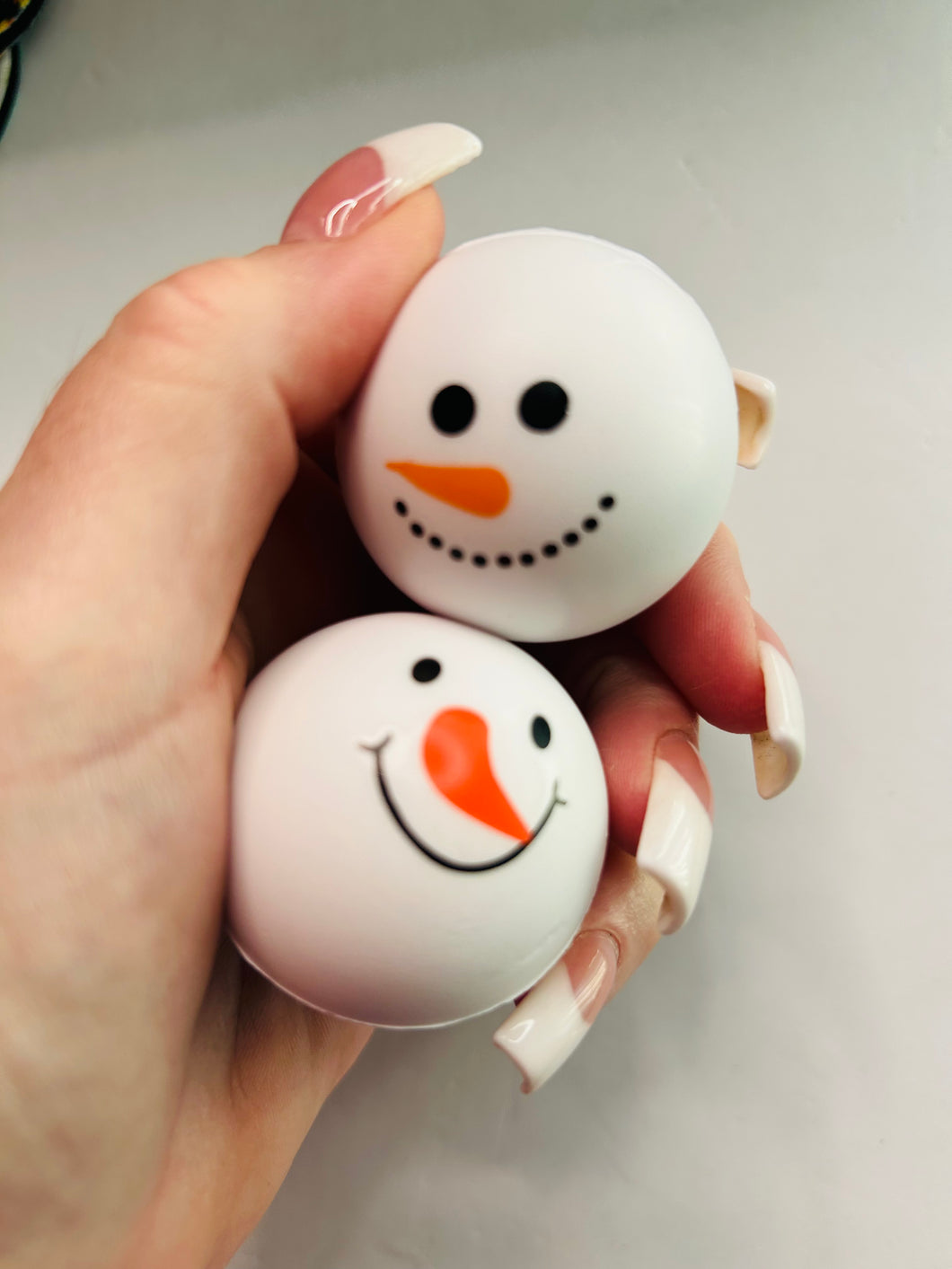 Snowman balls