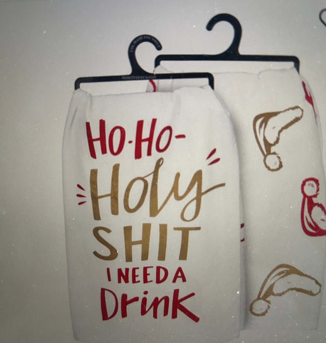 Kitchen towel Ho Ho holy