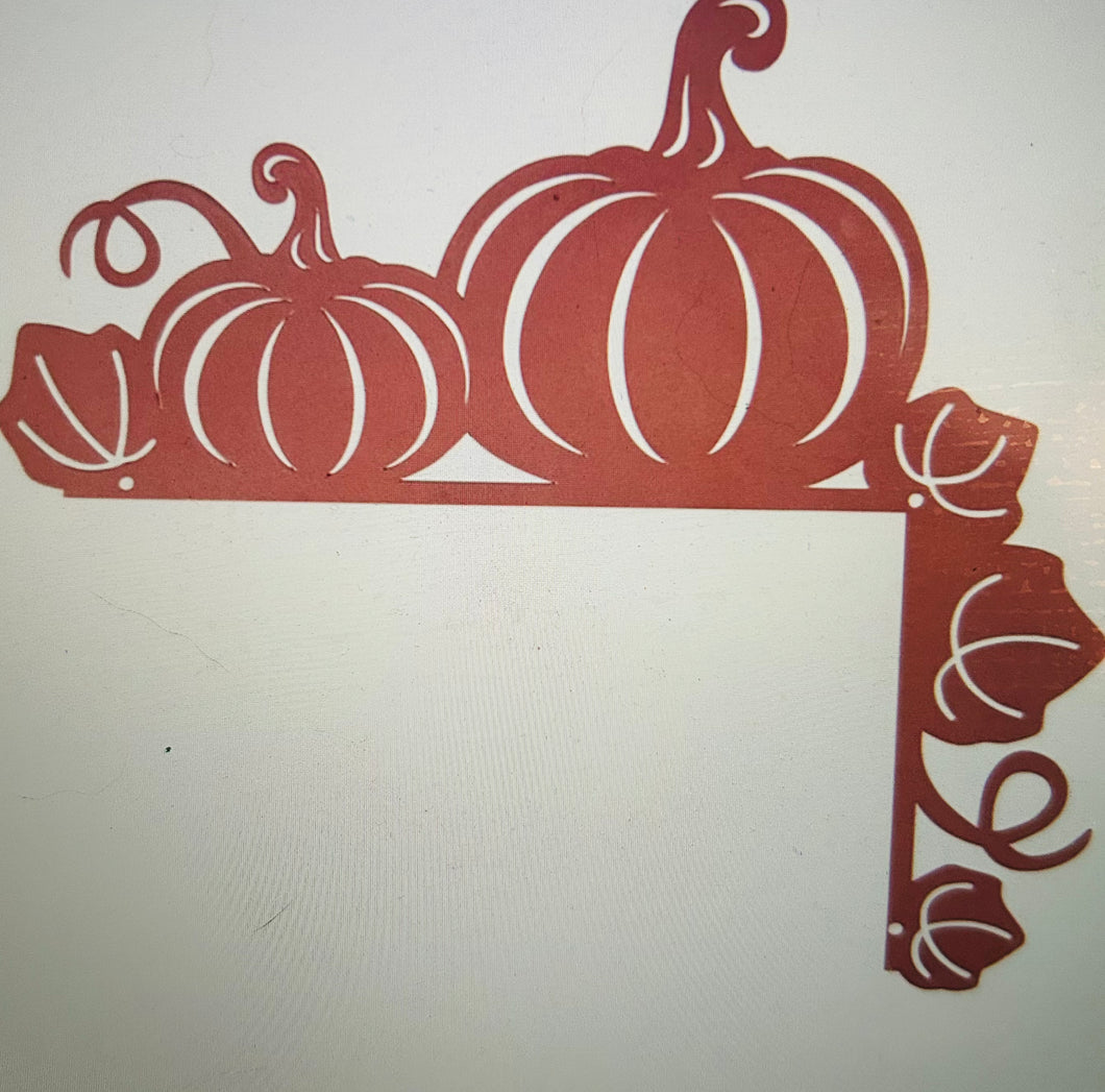 Pumpkin Door Frame Decor