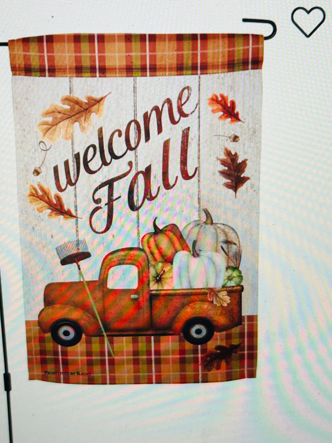 Welcome Fall - Garden Flag