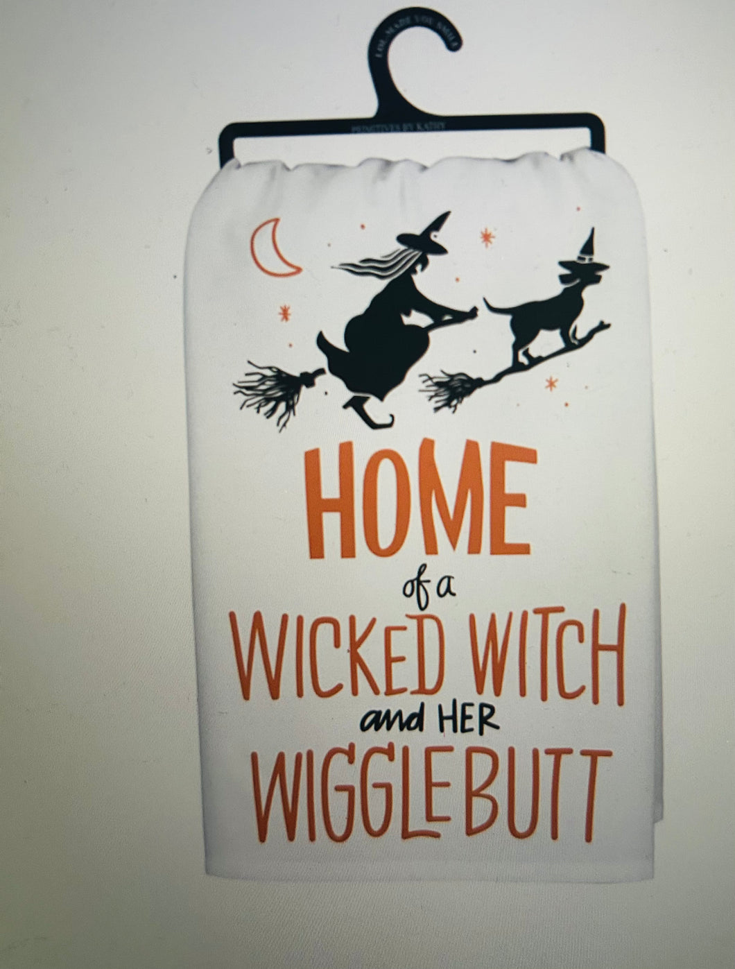 Kitchen towel wicked witch