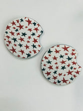 Load image into Gallery viewer, Americana 2ps neoprene car coasters
