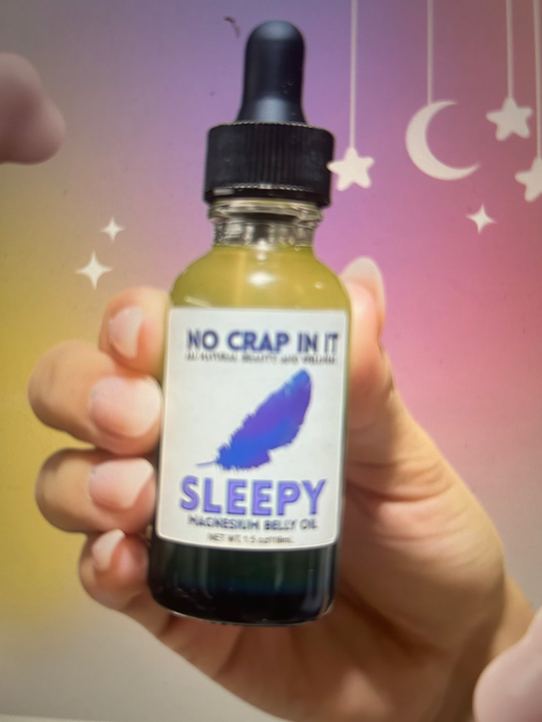 No Crap In It Sleep Belly oil