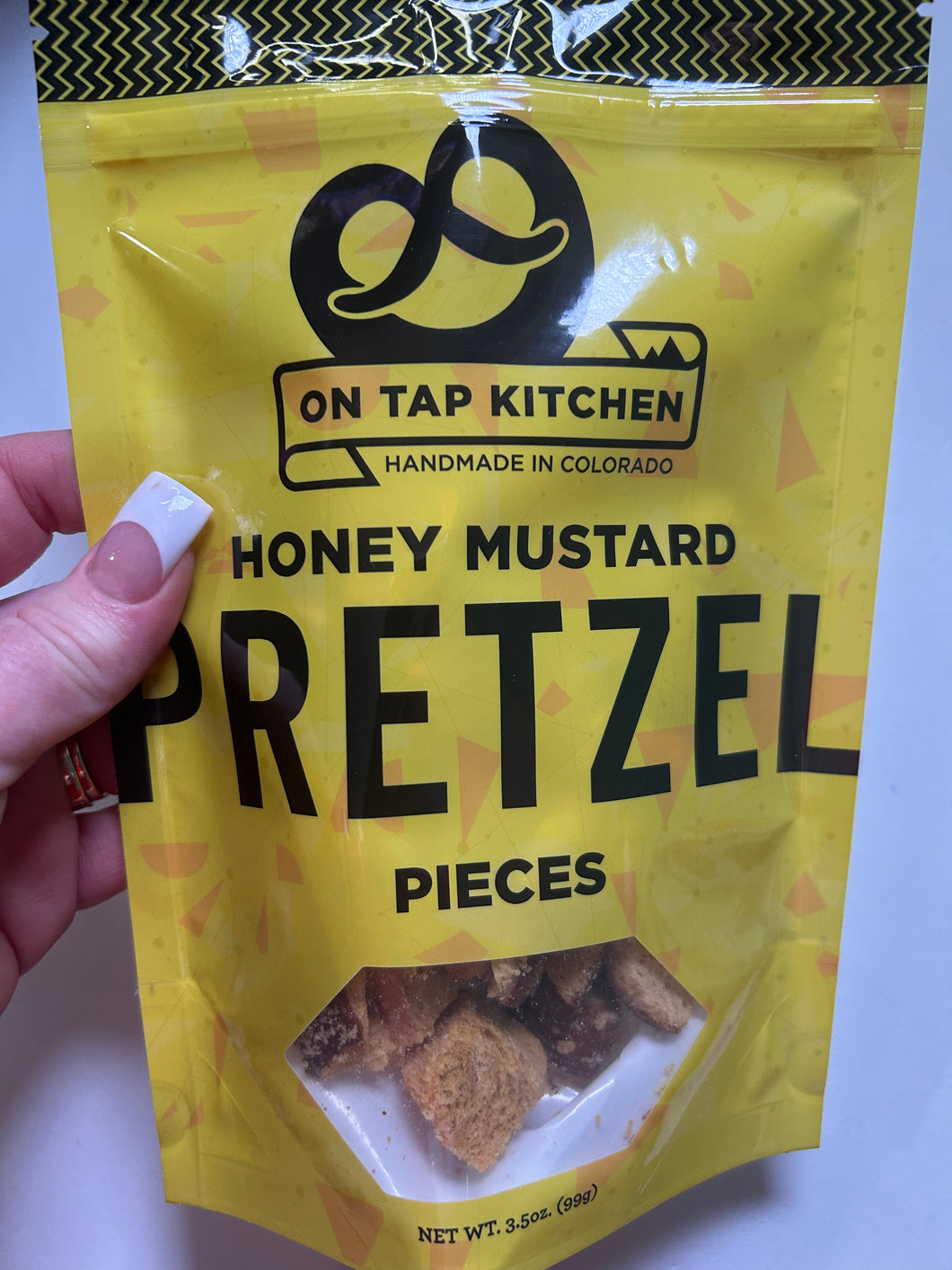 On Tap honey mustard pretzels