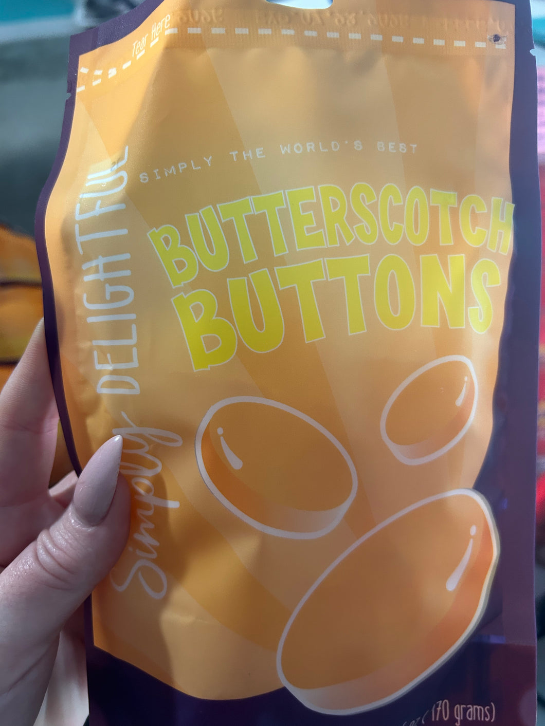 Simply Delightful Butterscotch Buttons