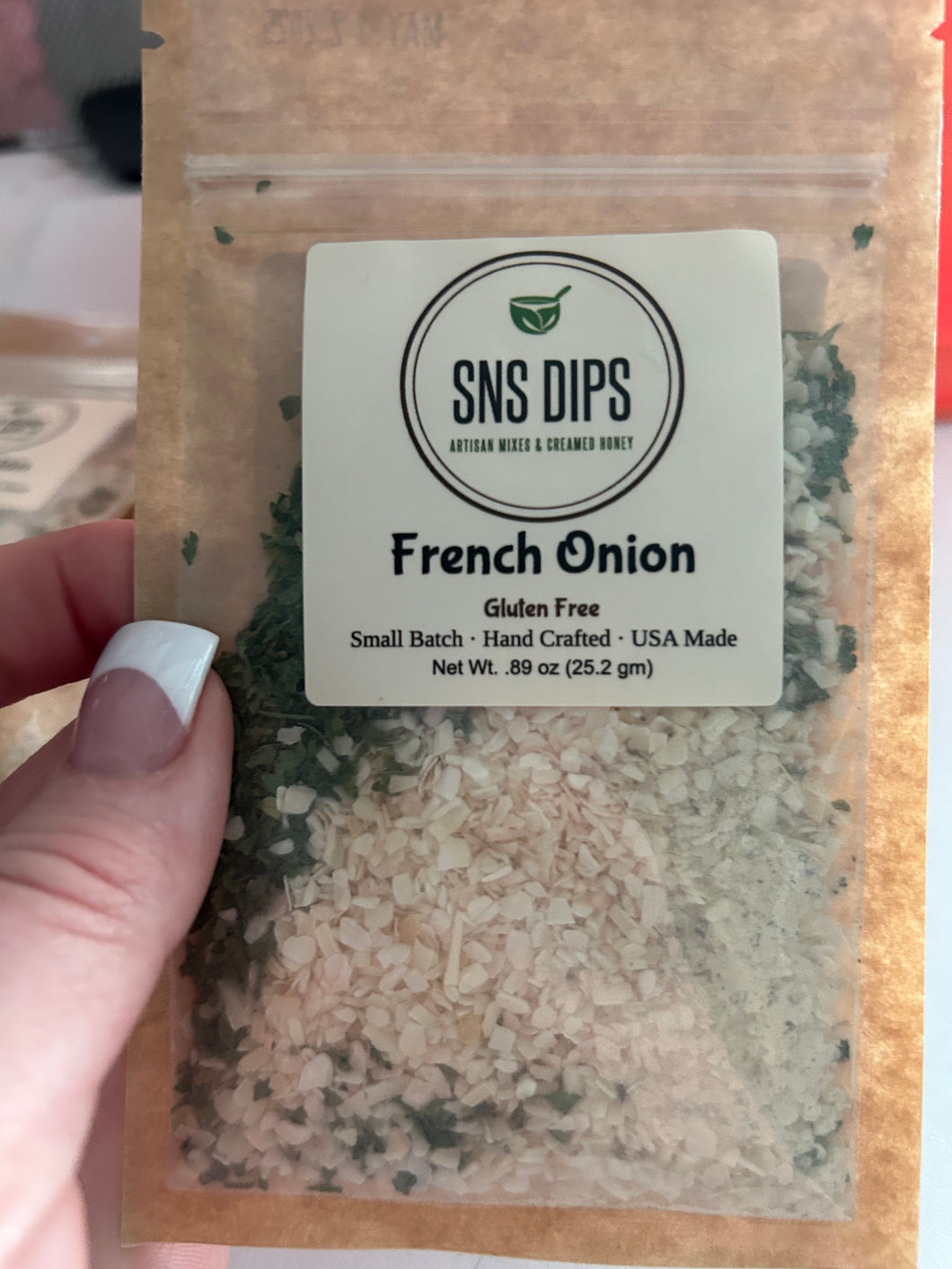 SnS dips/ French Onion