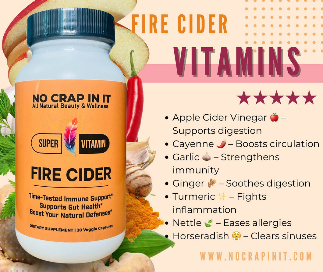 No crap In It Fire Cider supplement