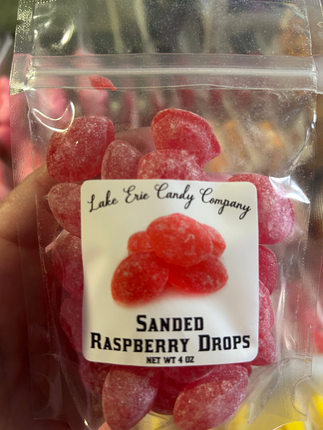 Lake Erie raspberry drops