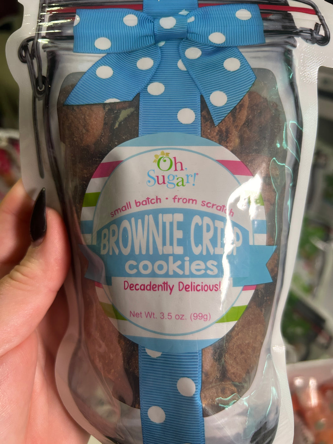 Oh sugar 3.5oz brownie crisp