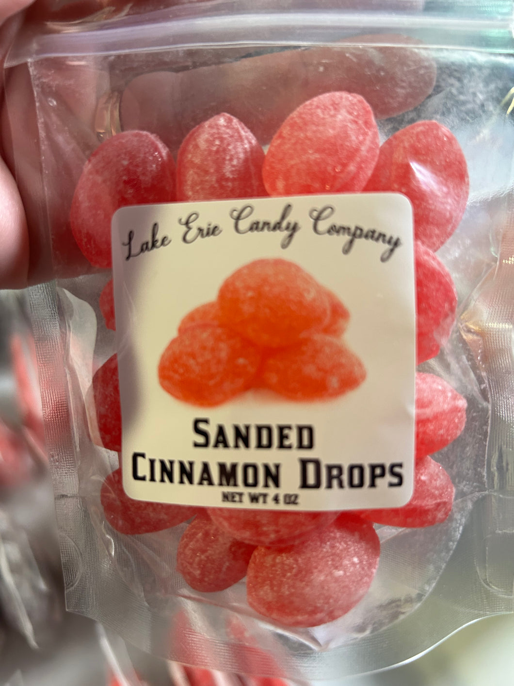 Lake Erie Sanded cinnamon drops