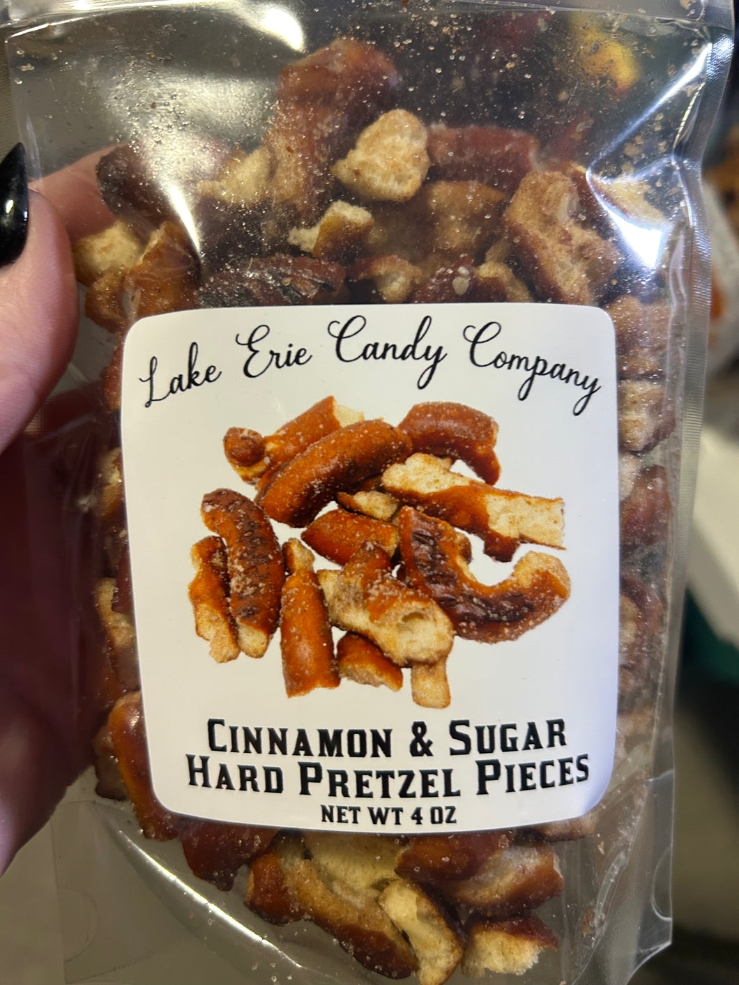 Lake Erie Cinnamon & sugar pretzels