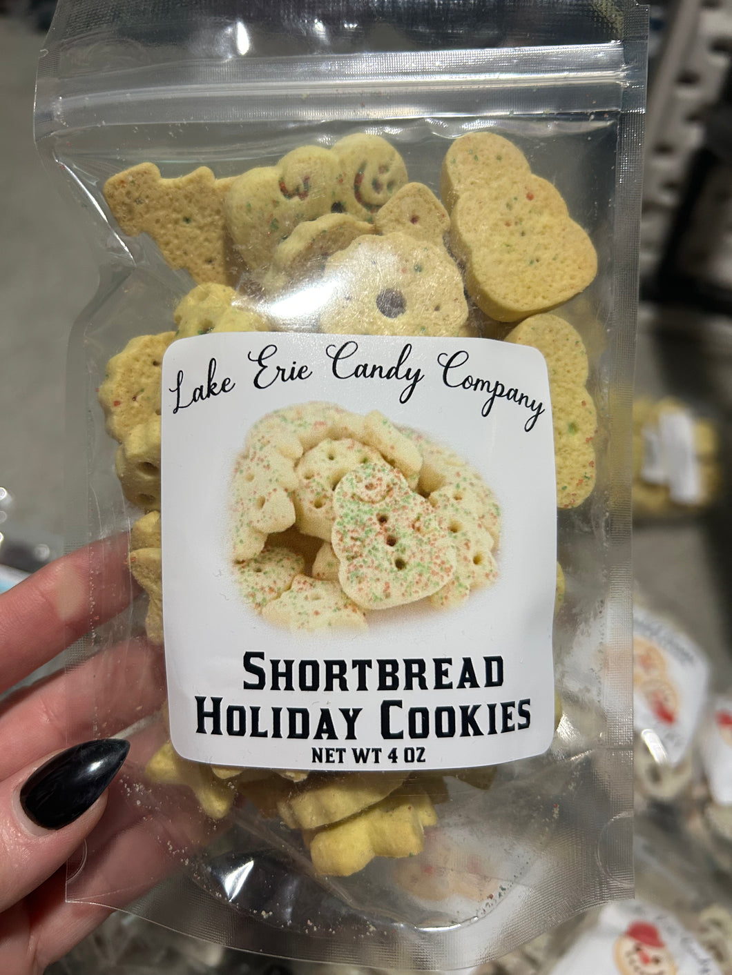 Lake Erie Shortbread holiday cookies