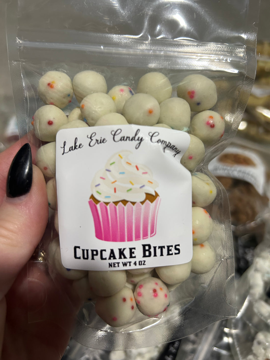 Lake Erie cupcake bites