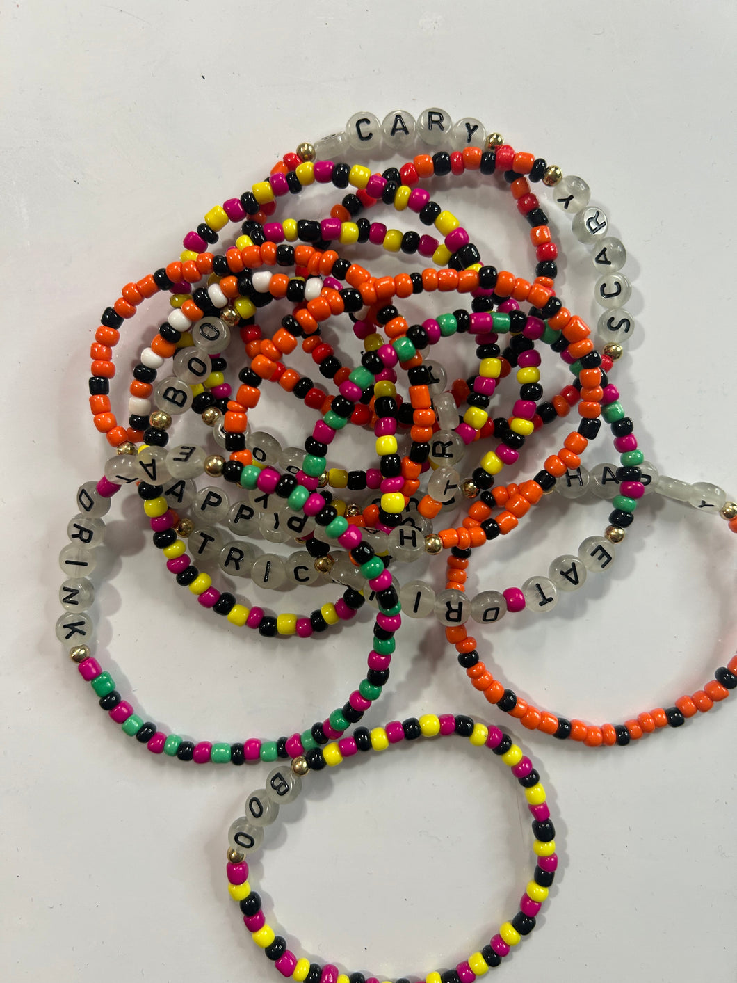 Halloween Fall bracelets