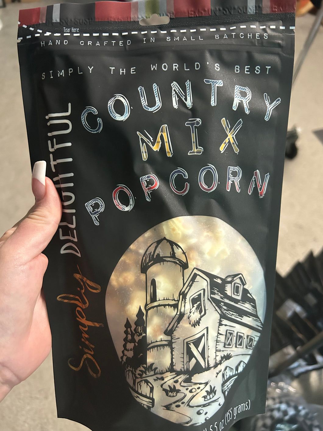 Simply Delightful popcorn - Country Mix