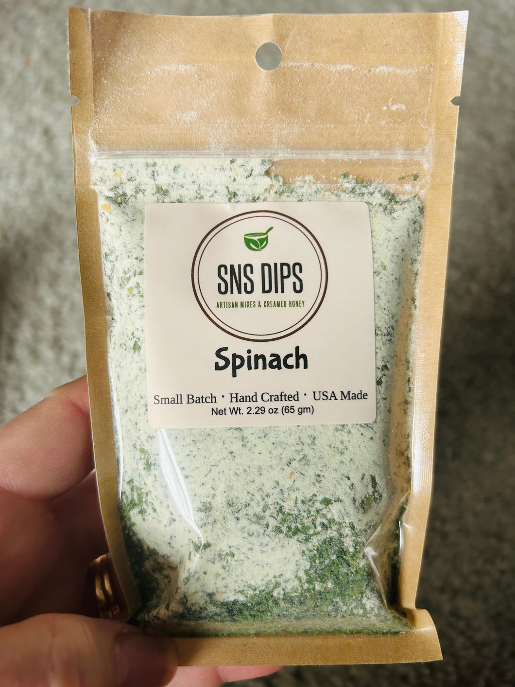 SNS Dips- Spinach