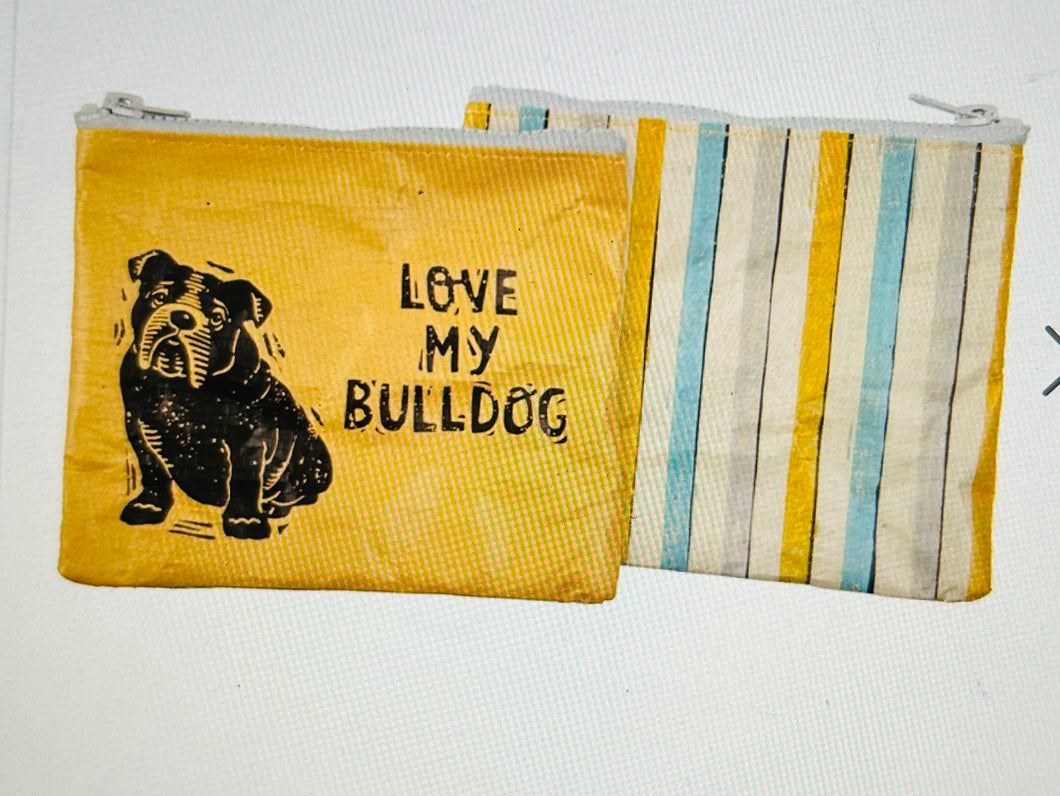 Zipper Wallet-Bulldog