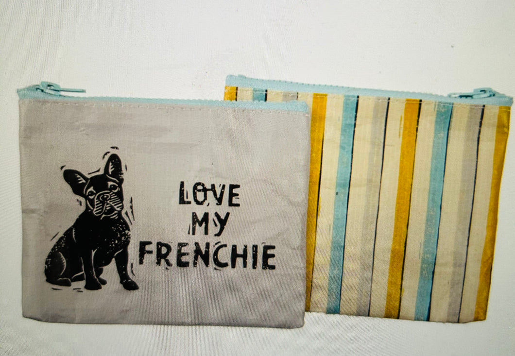 Zipper wallet -frenchie